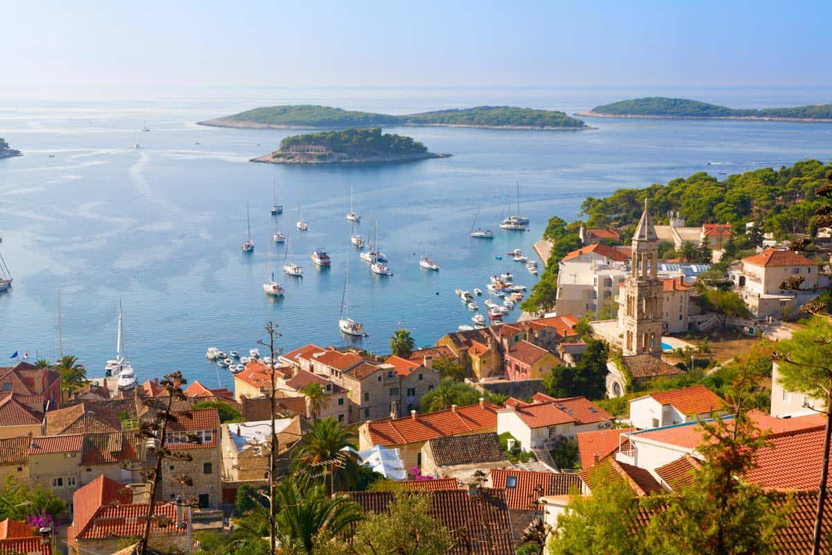 island hopping in croatia