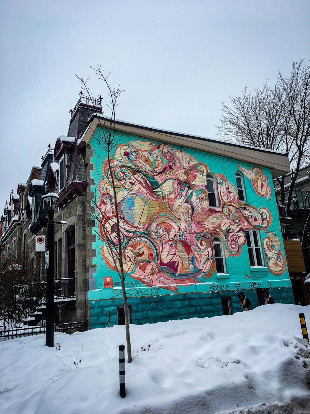 street art in Montreal, Canada