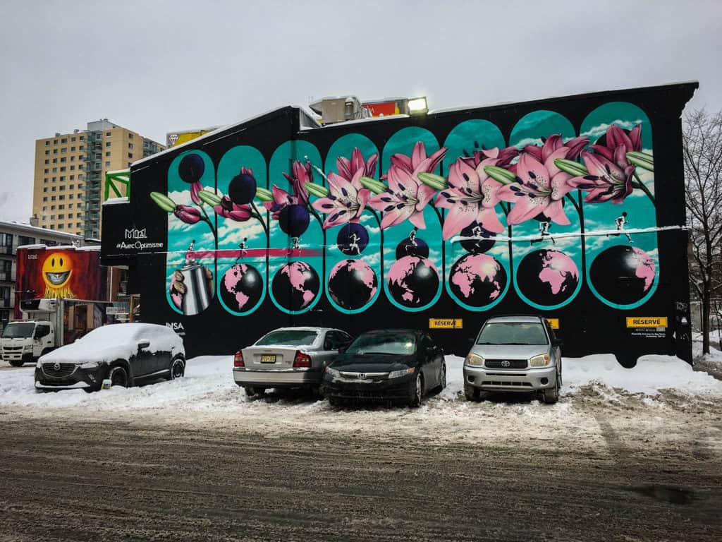 street art in Montreal, Canada