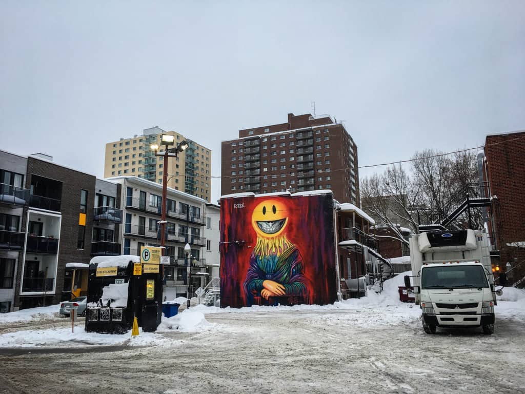 street art in Montreal, Canada