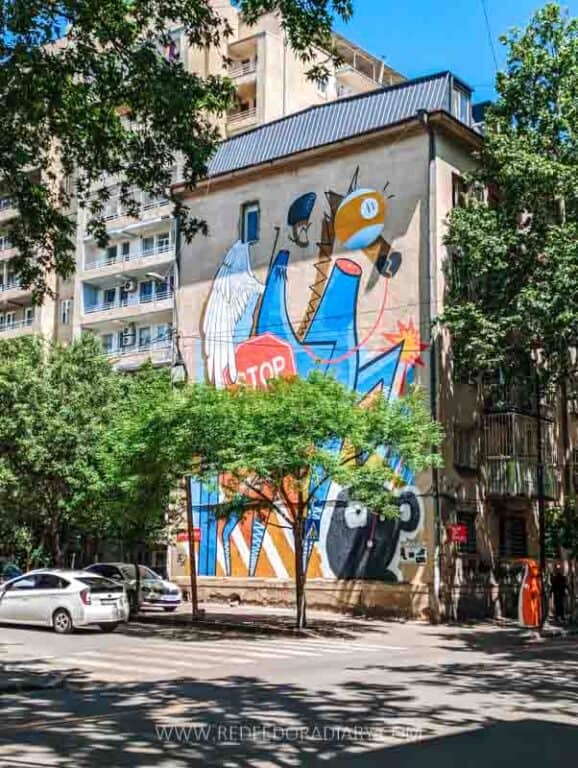 86 Stunning Street Art in Tbilisi with a Map