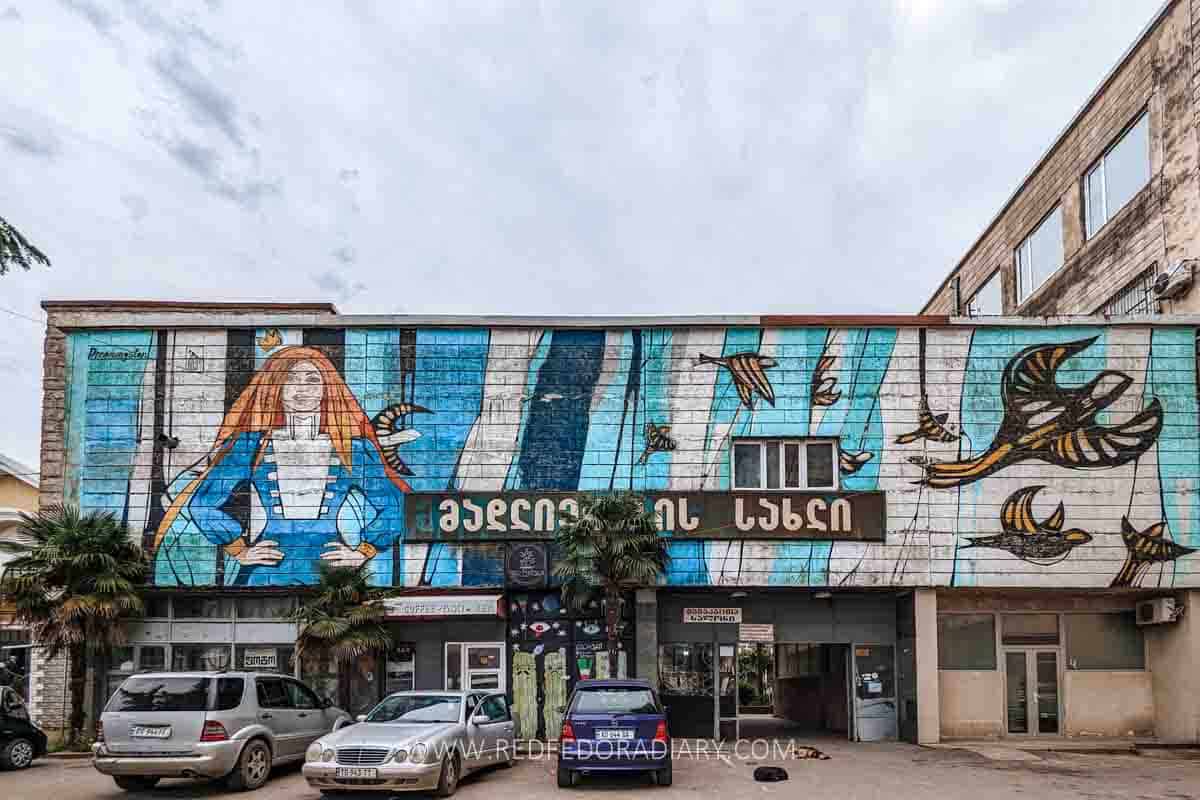 16 Finest Street Art in Kutaisi with a Map 9 16 Finest Street Art in Kutaisi with a Map 8