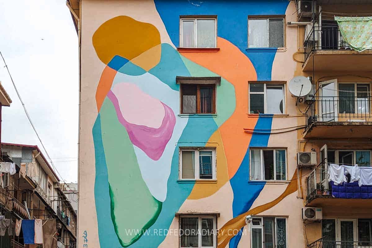 Batumi's Urban Gallery: 20 Best Street Art in Batumi with Map 13