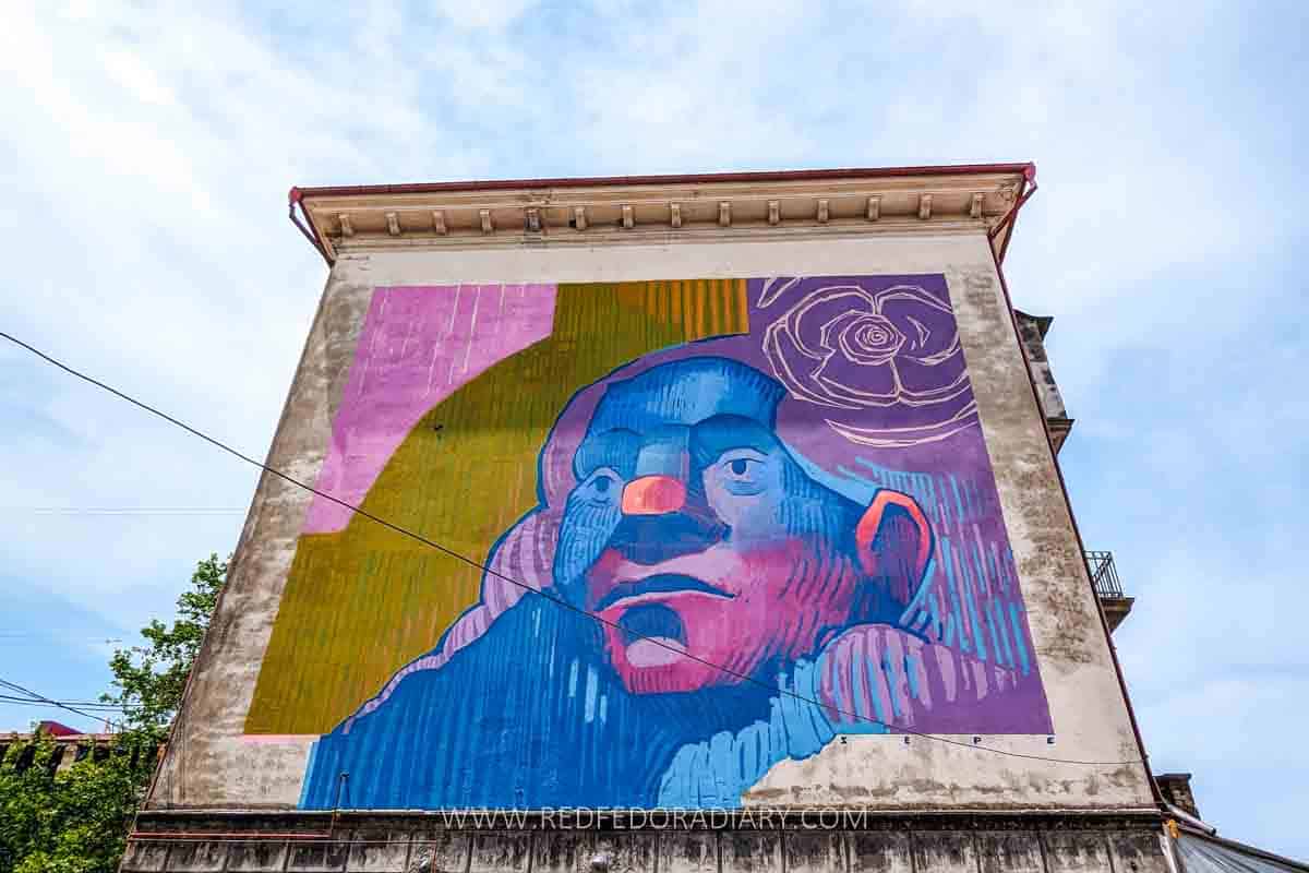 Batumi's Urban Gallery: 20 Best Street Art in Batumi with Map 19