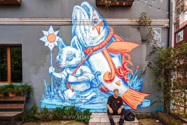 Batumi’s Urban Gallery: 20 Best Street Art in Batumi with Map