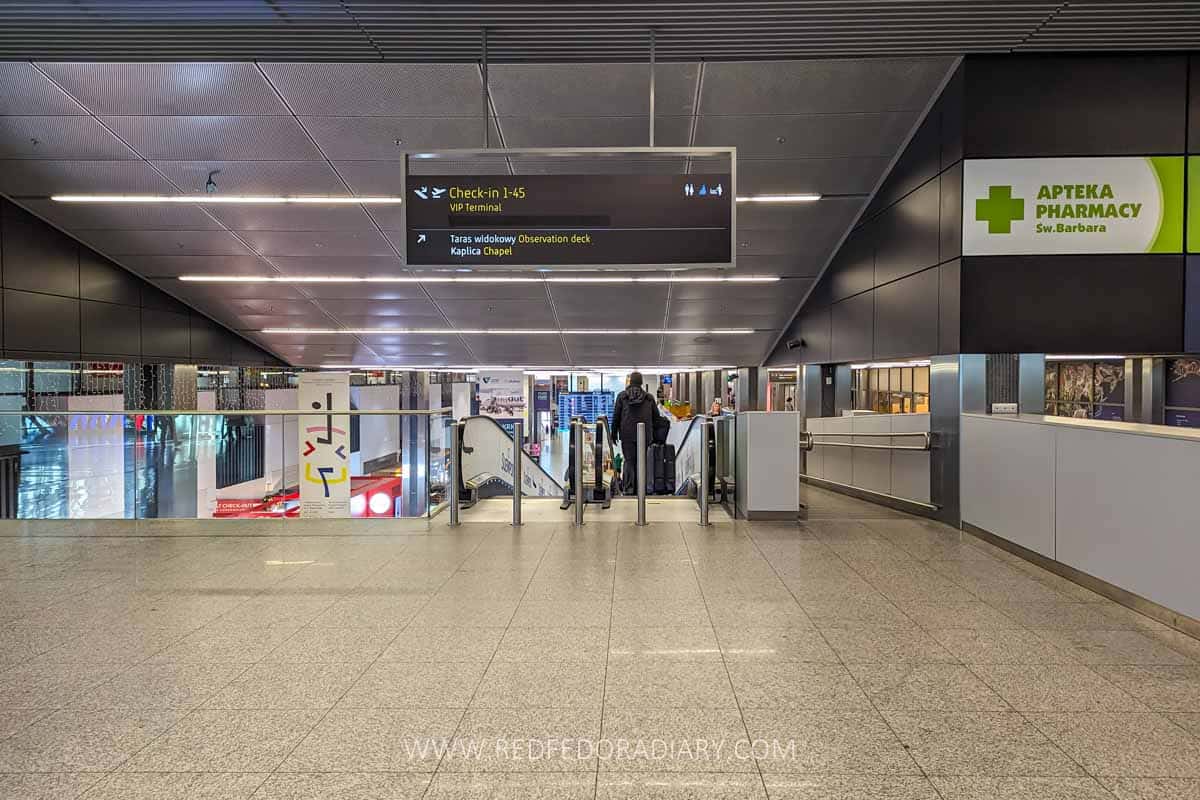 krakow airport to city center