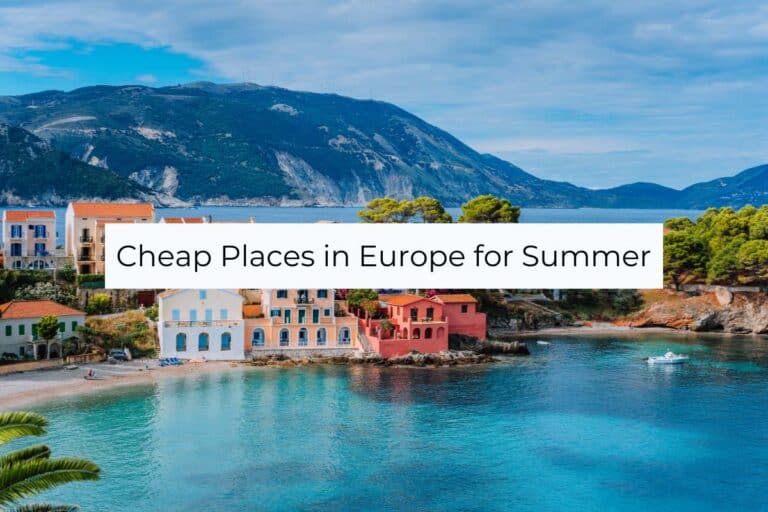 cheap places in europe