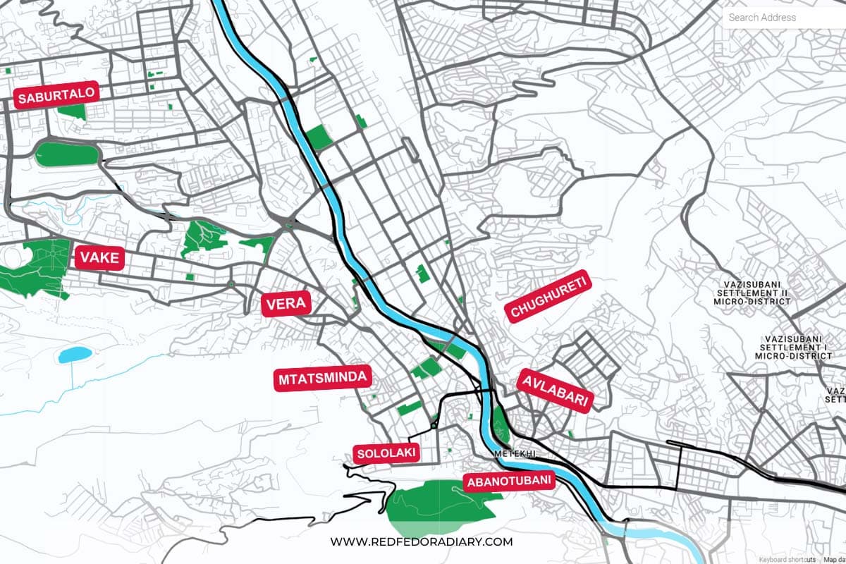 Where to Stay in Tbilisi 2025 - Best Hotels & Neighborhoods 4 tbilisi neighborhoods