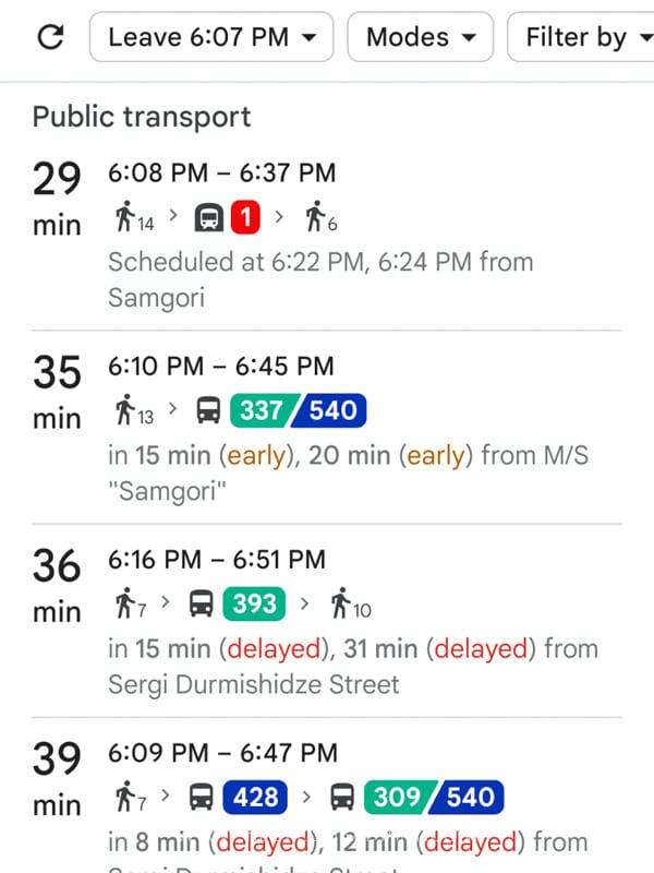 Tbilisi Public Transport Guide with Tips and Cable Cars 12