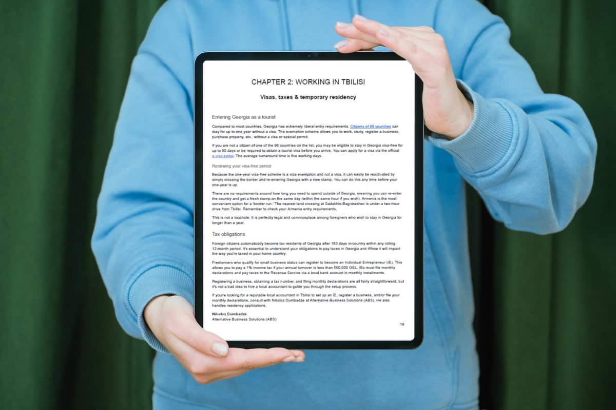 Tbilisi Digital Nomad Guide 2025: Top Tips & Local Insights 5 Tbilisi Digital Nomad Guide 2025