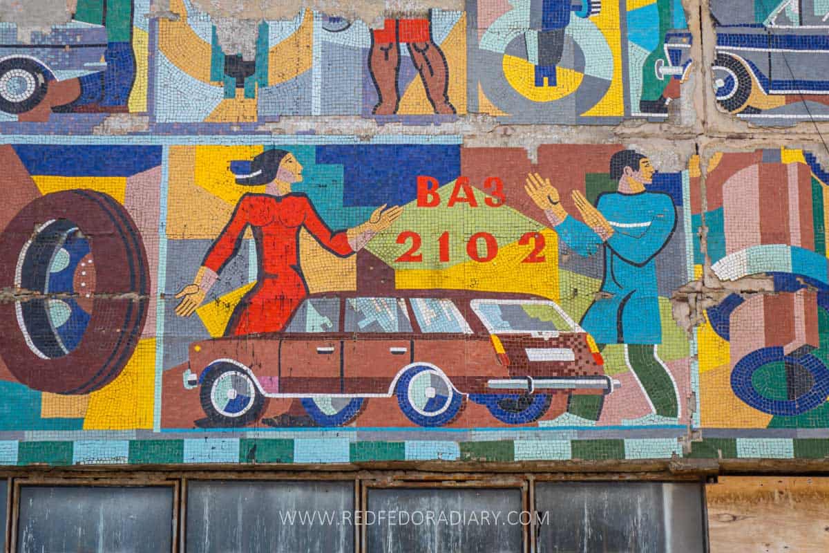 38+ Soviet Mosaics in Tbilisi & Other Memorabilia with a Map 27 38+ Soviet Mosaics in Tbilisi & Other Memorabilia with a Map 24