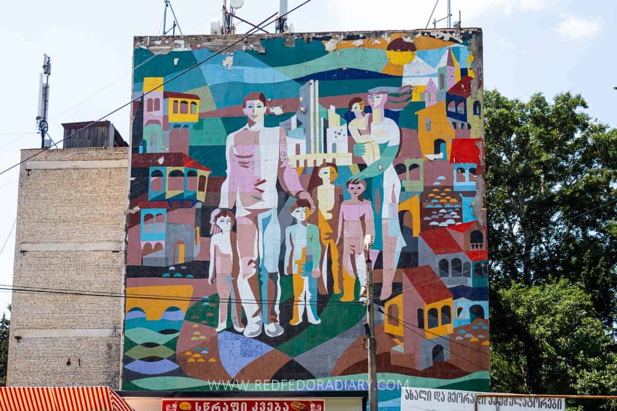 38+ Soviet Mosaics in Tbilisi & Other Memorabilia with a Map 26 38+ Soviet Mosaics in Tbilisi & Other Memorabilia with a Map 23