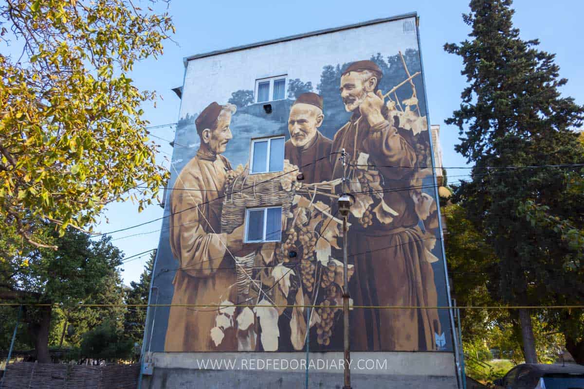 Street art in Gurjaani: 10 Beautiful Murals with a Map  1