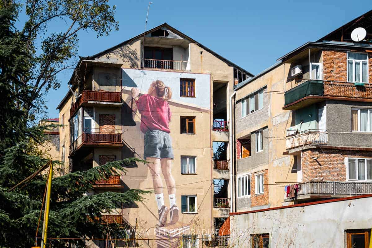 murals in gurjaani